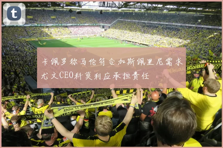 卡佩罗称马伦符合加斯佩里尼需求尤文CEO科莫利应承担责任